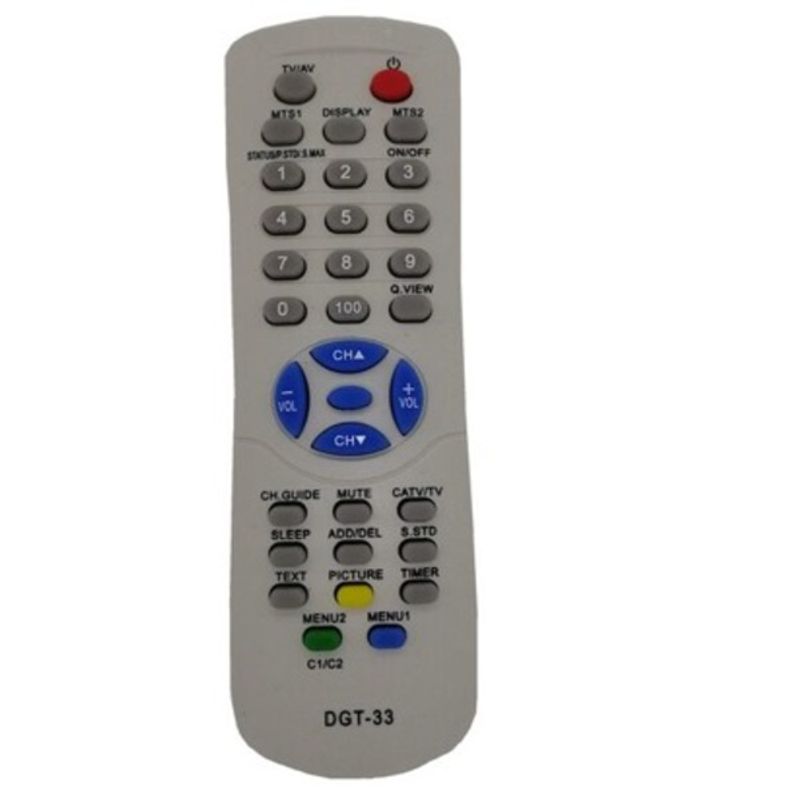 GENERICO - CONTROL REMOTO COMPATIBLE CON TV ANTIGUA IRT AIWA.