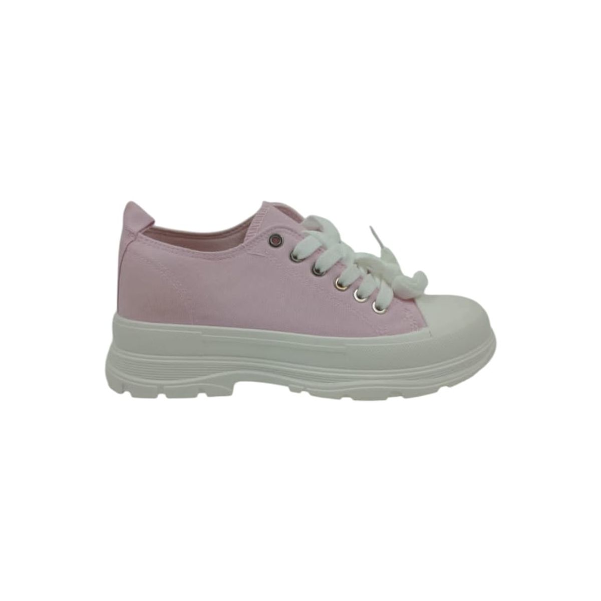 HERIEL - Zapatilla  Rosa Plataforma Mujer