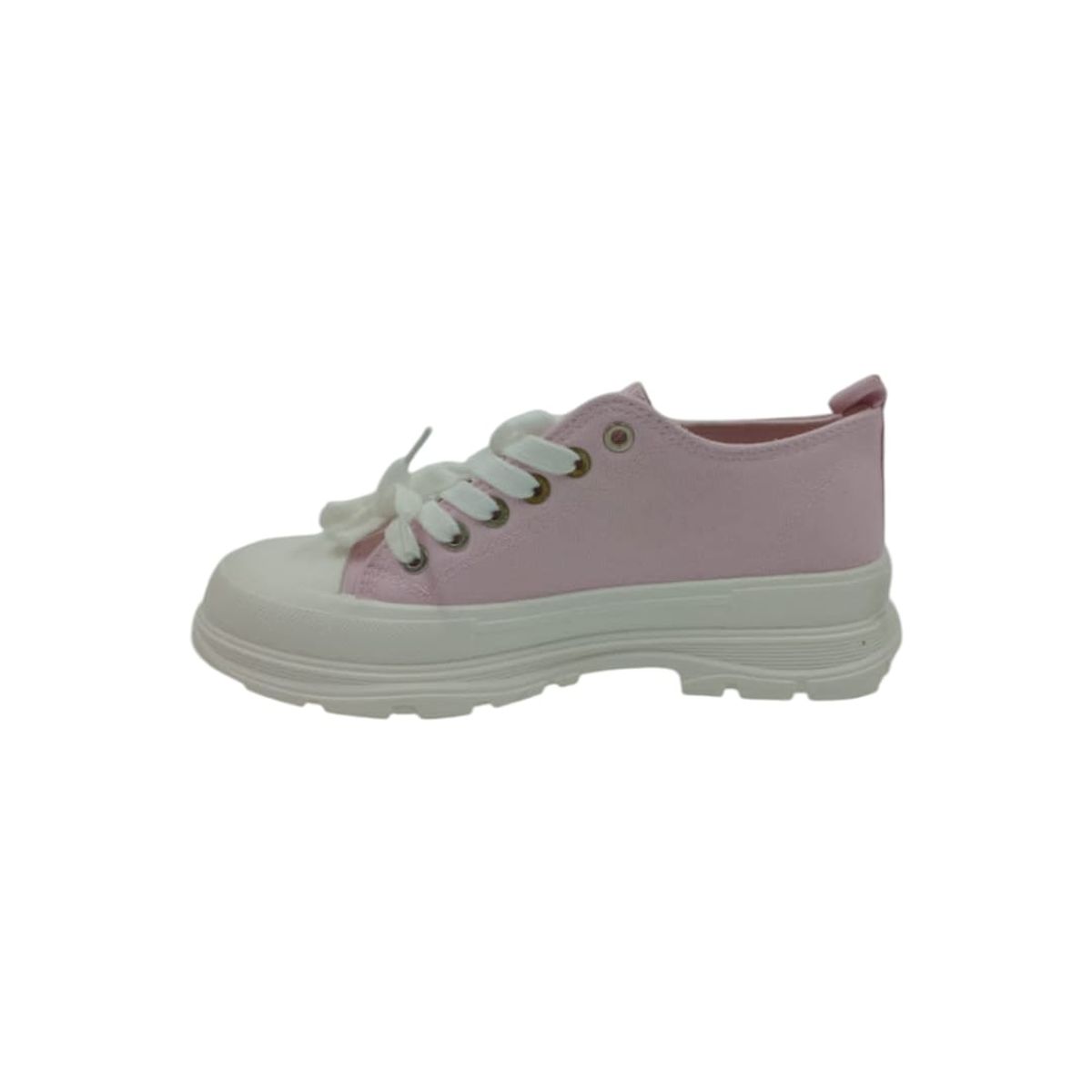 HERIEL - Zapatilla  Rosa Plataforma Mujer