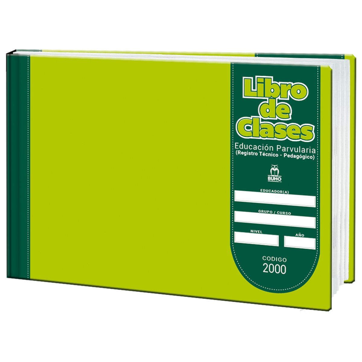 GENERICO - Libro De Clases Buho Educacion Parvularia