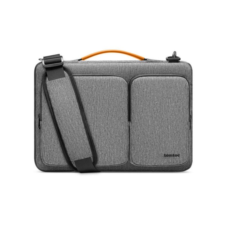 TOMTOC - Tomtoc Bolso de Hombro Defender-A42 para MacBook Pro 14 Gris Oscuro