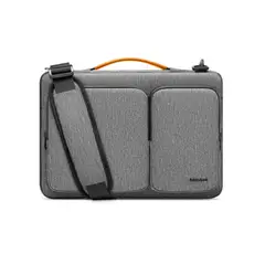 TOMTOC - Bolso de Hombro Defender-A42 para MacBook Pro 14 Gris Oscuro