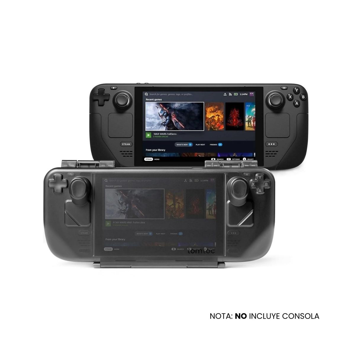 TOMTOC - Tomtoc Funda Rígida Armor-G12 para Steam Deck
