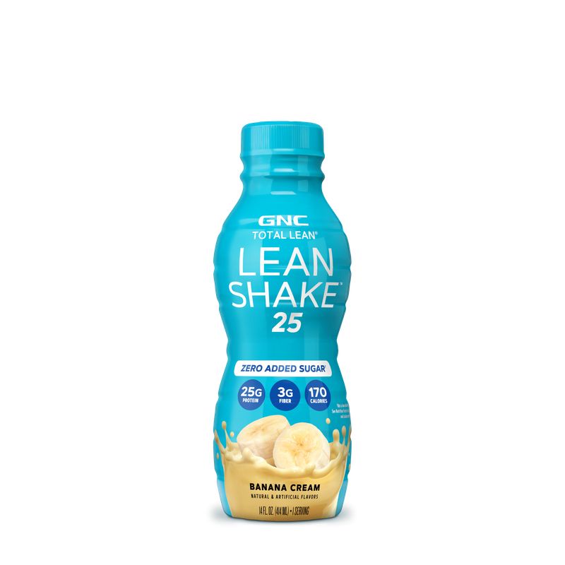 GENERICO - GNC - BATIDO TOTAL LEAN SHAKE 25 BANANA, 14 OZ
