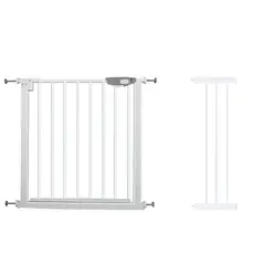 LUBABYCAS - Puerta Seguridad Reja Expandible Bebé 77-102cm