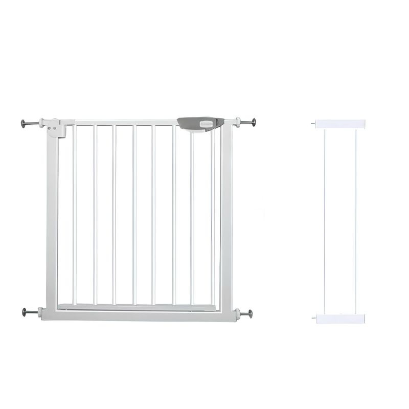 LUBABYCAS - Puerta Seguridad Reja Expandible  Bebé 77-92cm LuBabycas