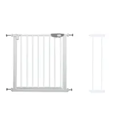LUBABYCAS - Puerta Seguridad Reja Expandible Bebé 77-92cm