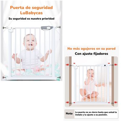 Imagen 2 del producto Puerta Seguridad Reja Para Bebé 77-82cm