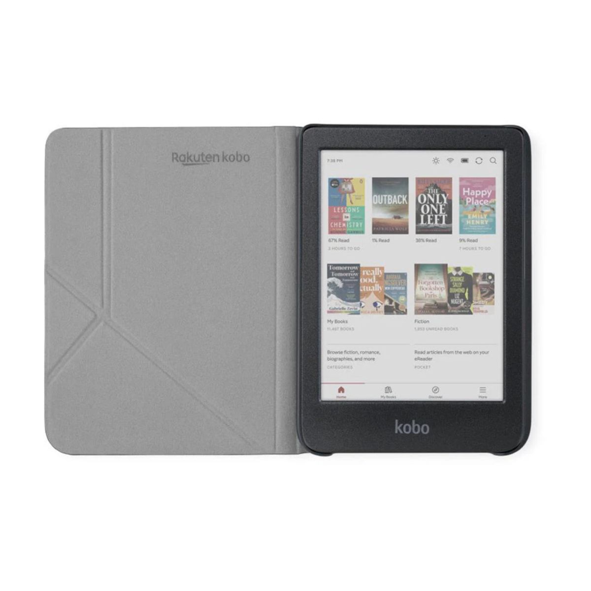 KOBO - Funda Protectora SleepCover para Kobo Clara BW Colour - Rosado