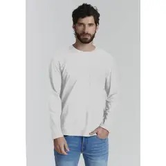 FEROUCH - Polera Básica Oregon Fr Blanco