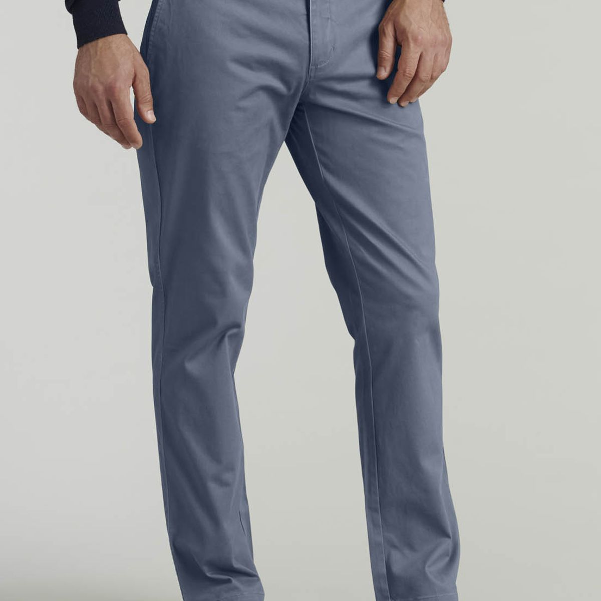 FEROUCH - Pantalón Twill Without Pleats L/31 Business Gris Ferouch