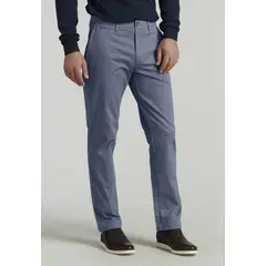 FEROUCH - Pantalón Twill Without Pleats L/31 Business Gris