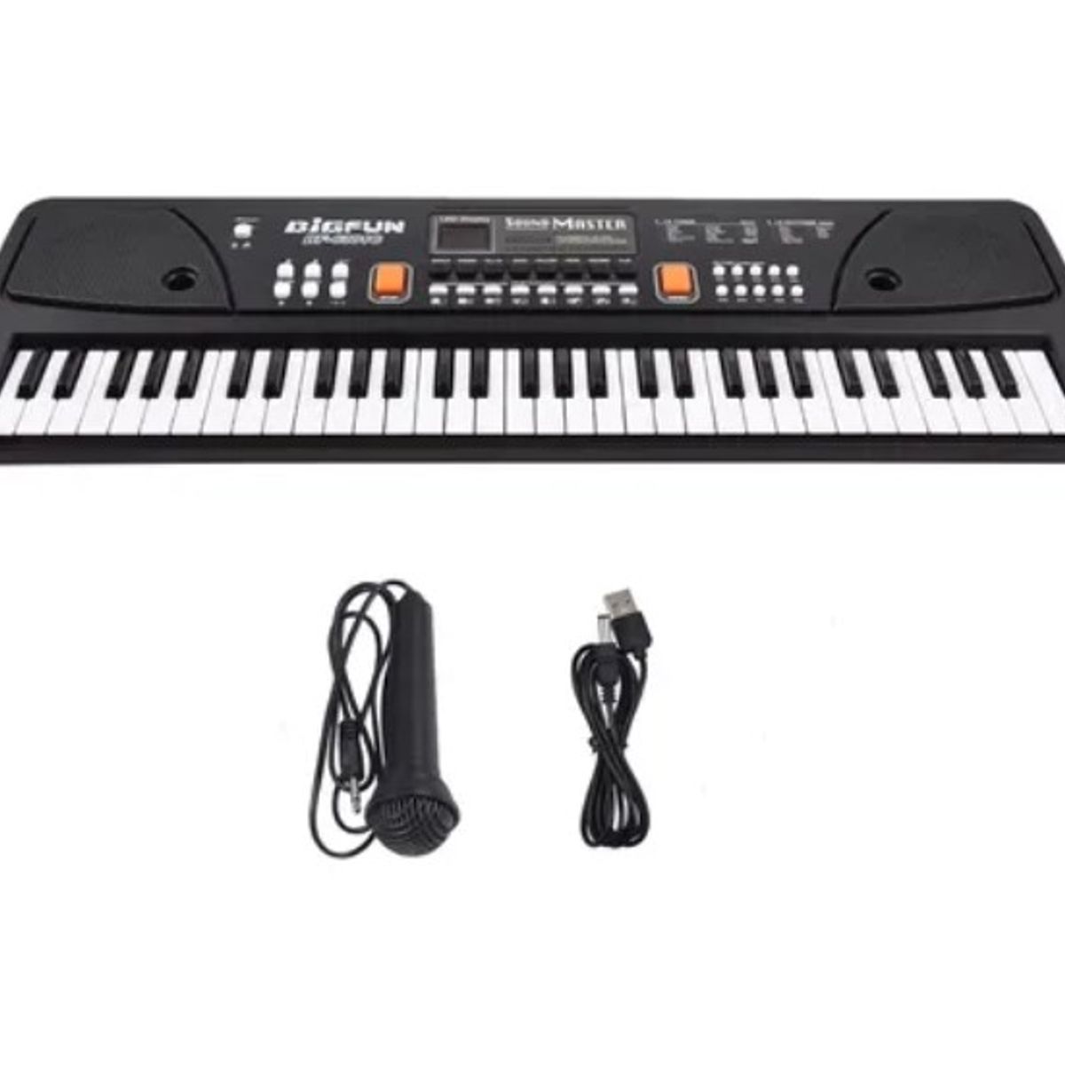 OFERTABKN - Piano Teclado Musical  De 61 Teclas + Micrófono