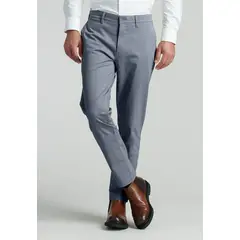 FEROUCH - Pantalón Twill Slim 31 Business Gris
