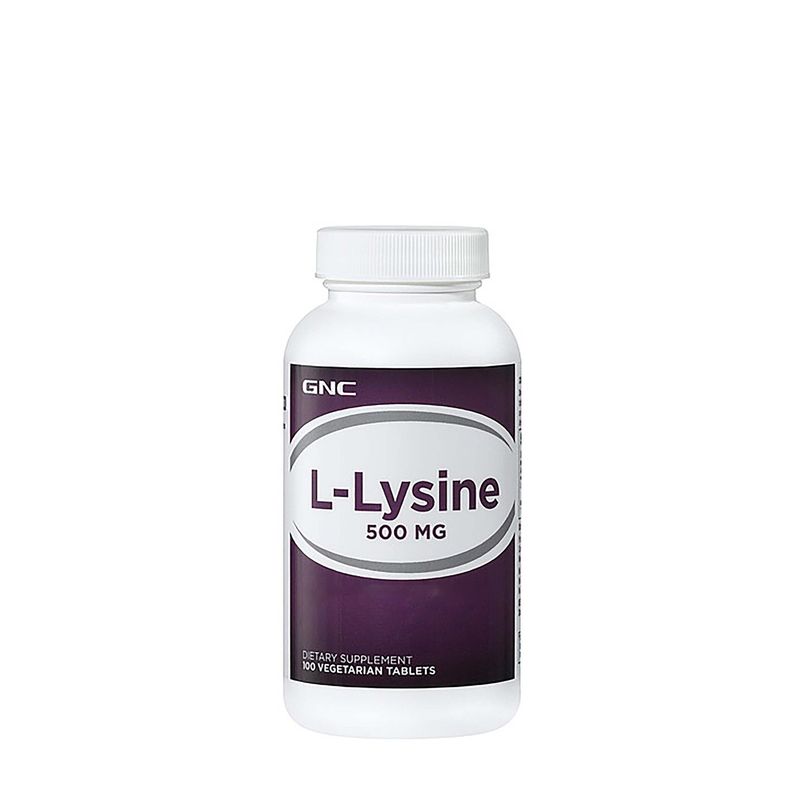 GNC - GNC LISINA 500 MG, 100 COMPRIMIDOS