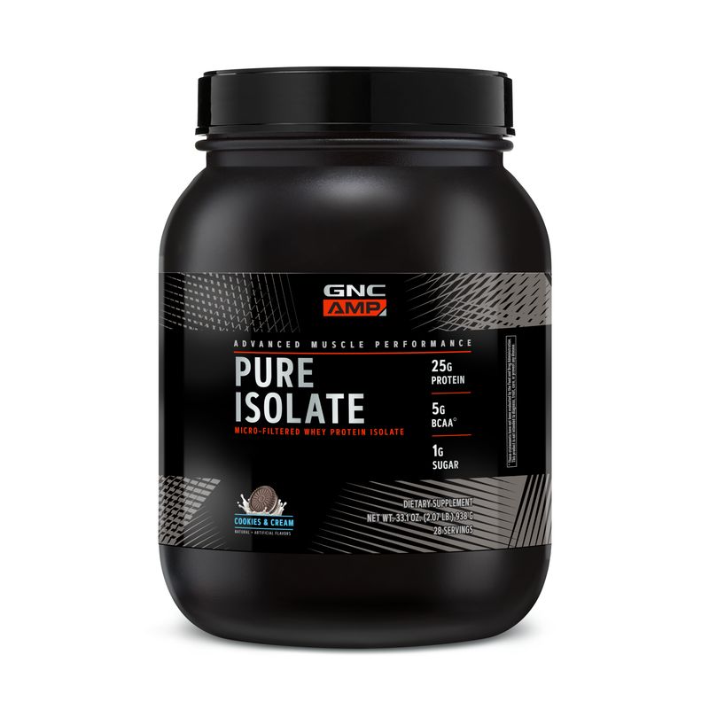 GNC - GNC AMP PURE ISOLATE GALLETAS Y CREMA, 28 SERVIDAS