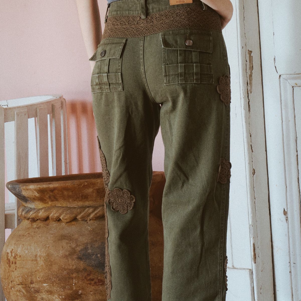RUPHA - PANTALON CATANIA VERDE RUPHA