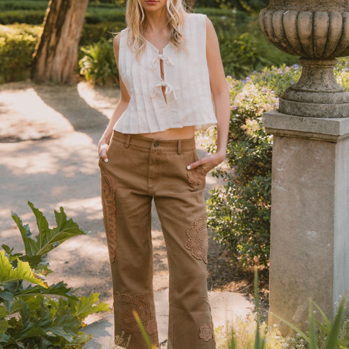 RUPHA - PANTALÓN CATANIA CARAMEL RUPHA