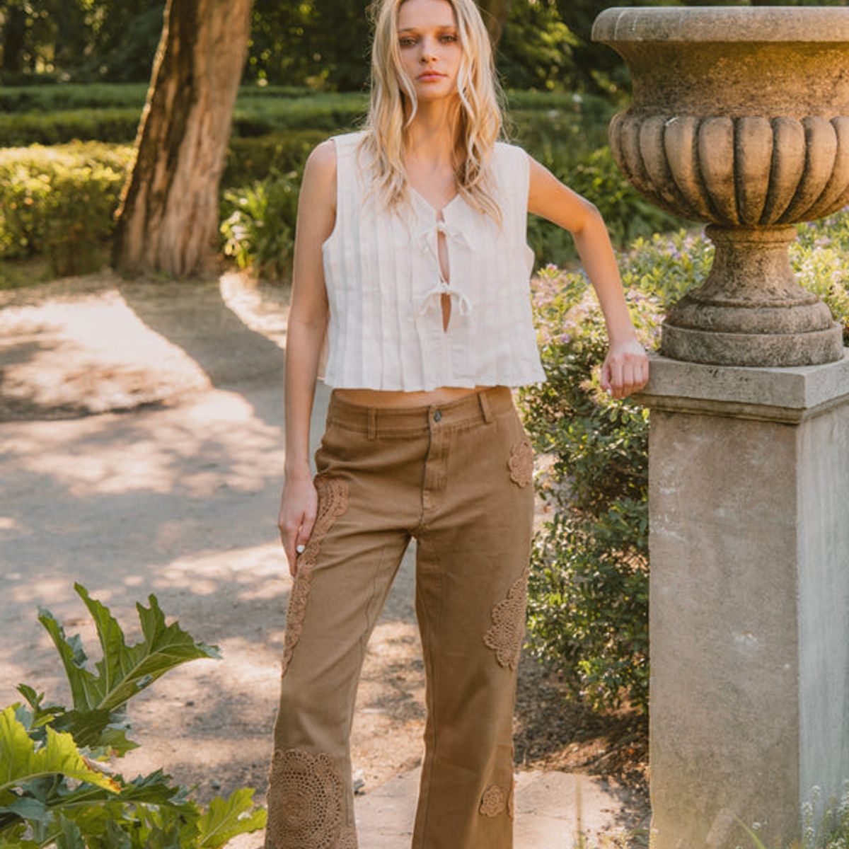 RUPHA - PANTALÓN CATANIA CARAMEL RUPHA