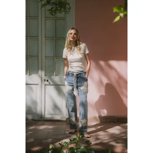 RUPHA - PANTALÓN VICENZA AZUL