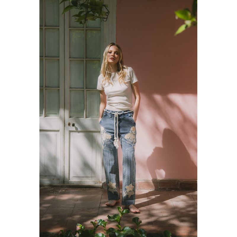 RUPHA - PANTALÓN VICENZA AZUL