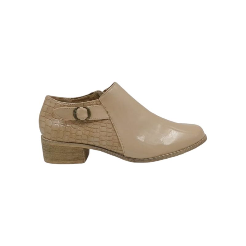 HERIEL - Zapato Beige Charol Mujer