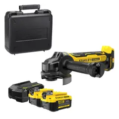 STANLEY - Kit esmeril angular 4-1/2” y 5” 20V SBG700M2K-B2