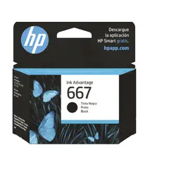 HP - Cartucho Tinta 667 Negro y Tricolor
