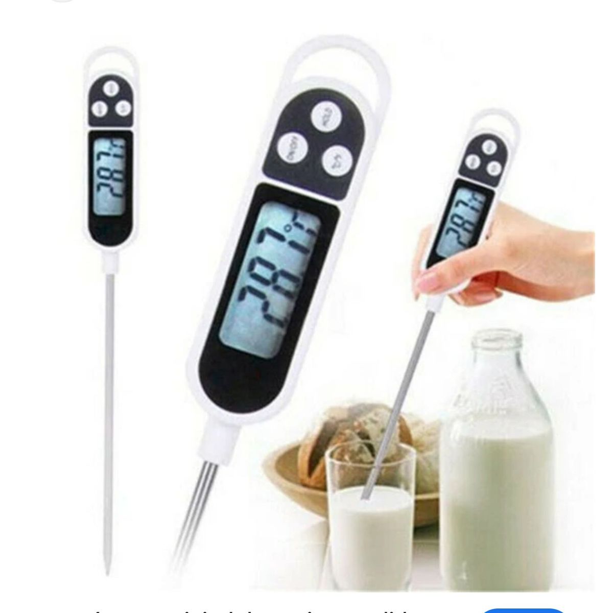 GENERICO - termómetro impermeable para cocinar