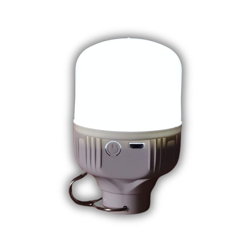 GENERICO - Luz de Emergencia Recargable Tipo Bombilla para Camping