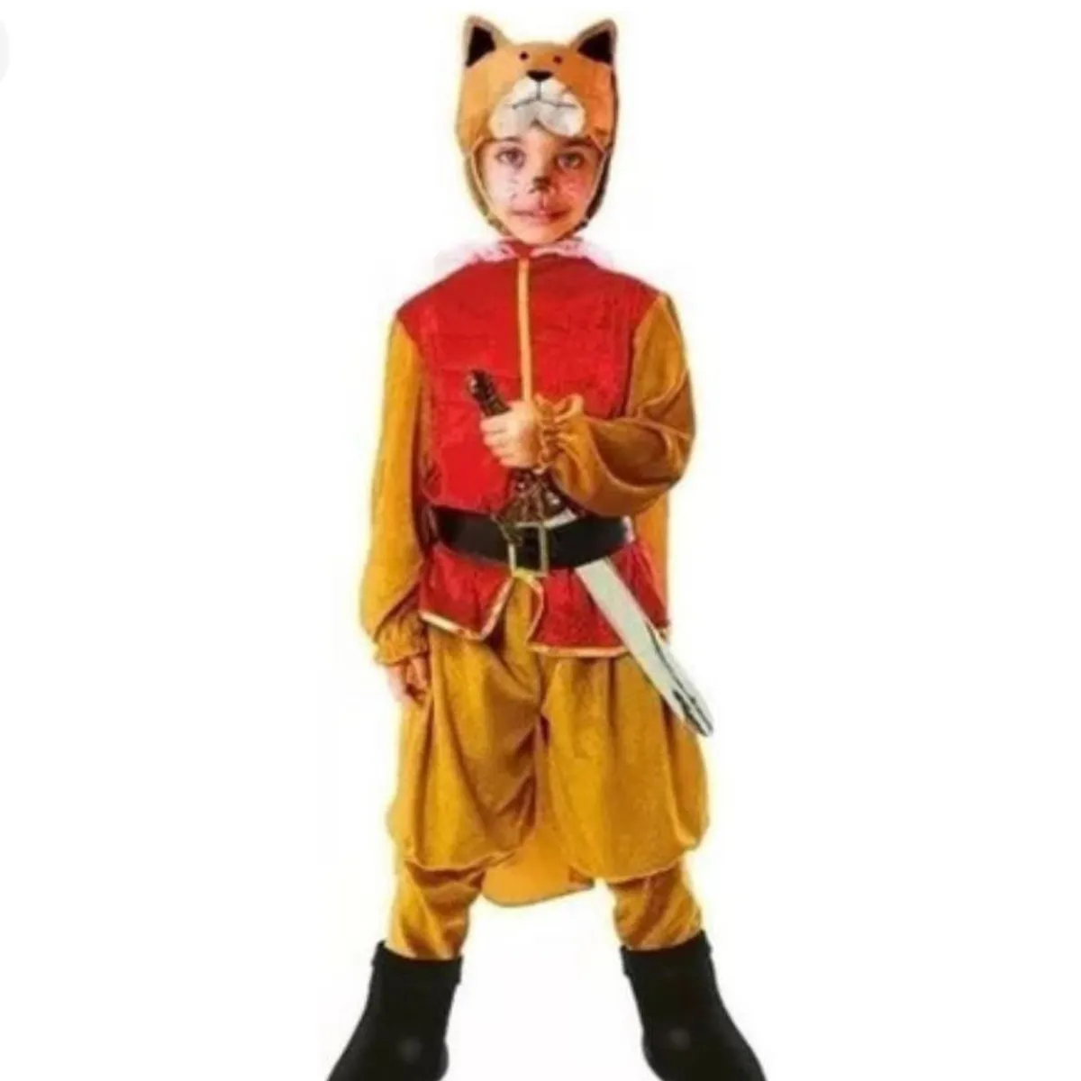GENERICO - Disfraz  Para Niños Disfraz Del Gato con Botas