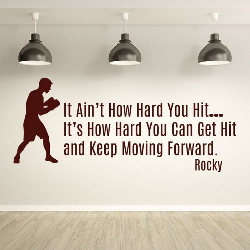 AVERY - Rocky Balboa Keep Moving Forward Ws-43998