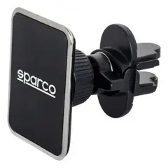 SPARCO - Soporte Celular con Fijación Magnética para Auto - Negro.