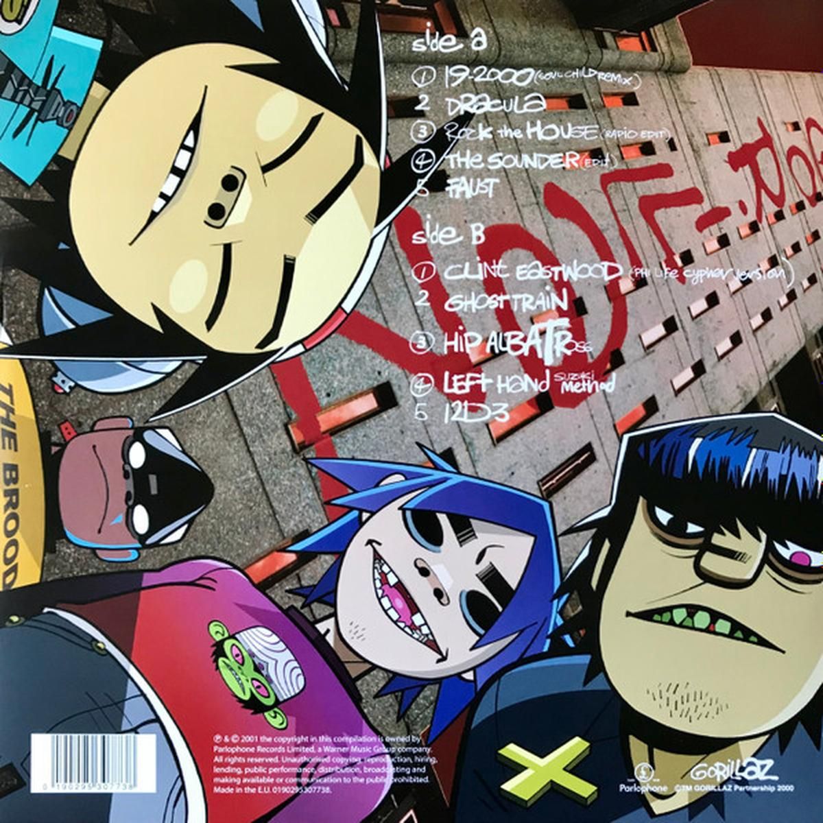 HITWAY MUSIC - GORILLAZ - G-SIDES - VINILO