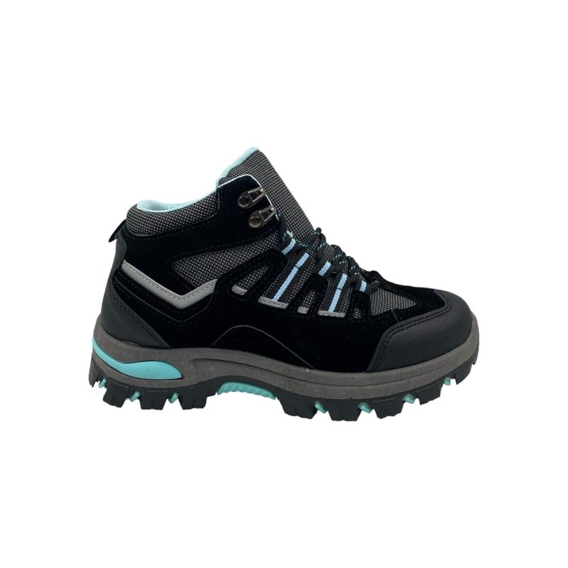 HERIEL - Zapatilla Negra Outdoor Mujer.