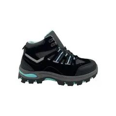 HERIEL - Zapatilla Negra Outdoor Mujer.