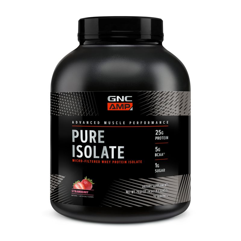GNC - GNC AMP PURE ISOLATE FRUTILLA, 70 SERVIDAS