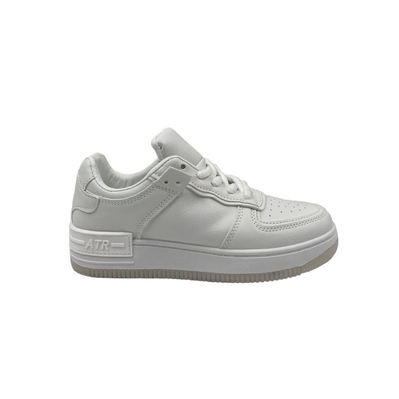 HERIEL - Zapatilla Blanca Plataforma Mujer