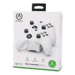 POWER A - Estación De Carga Doble Para Xbox Series Xs - Blanco - SniperCL.