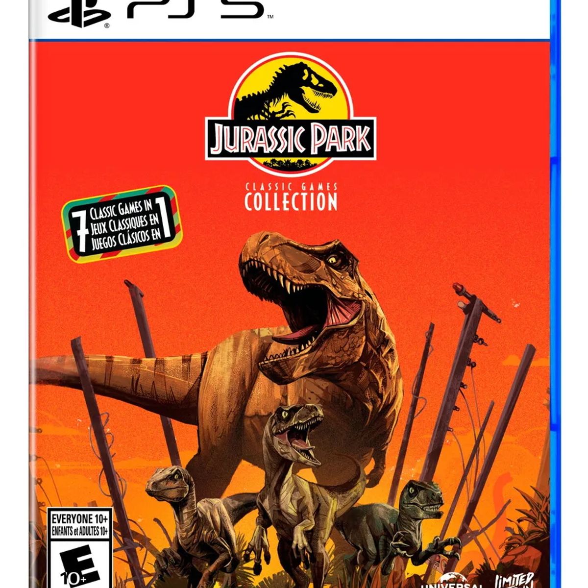 SONY - Jurassic Park Classic Games Collection - Ps5- Snipercl