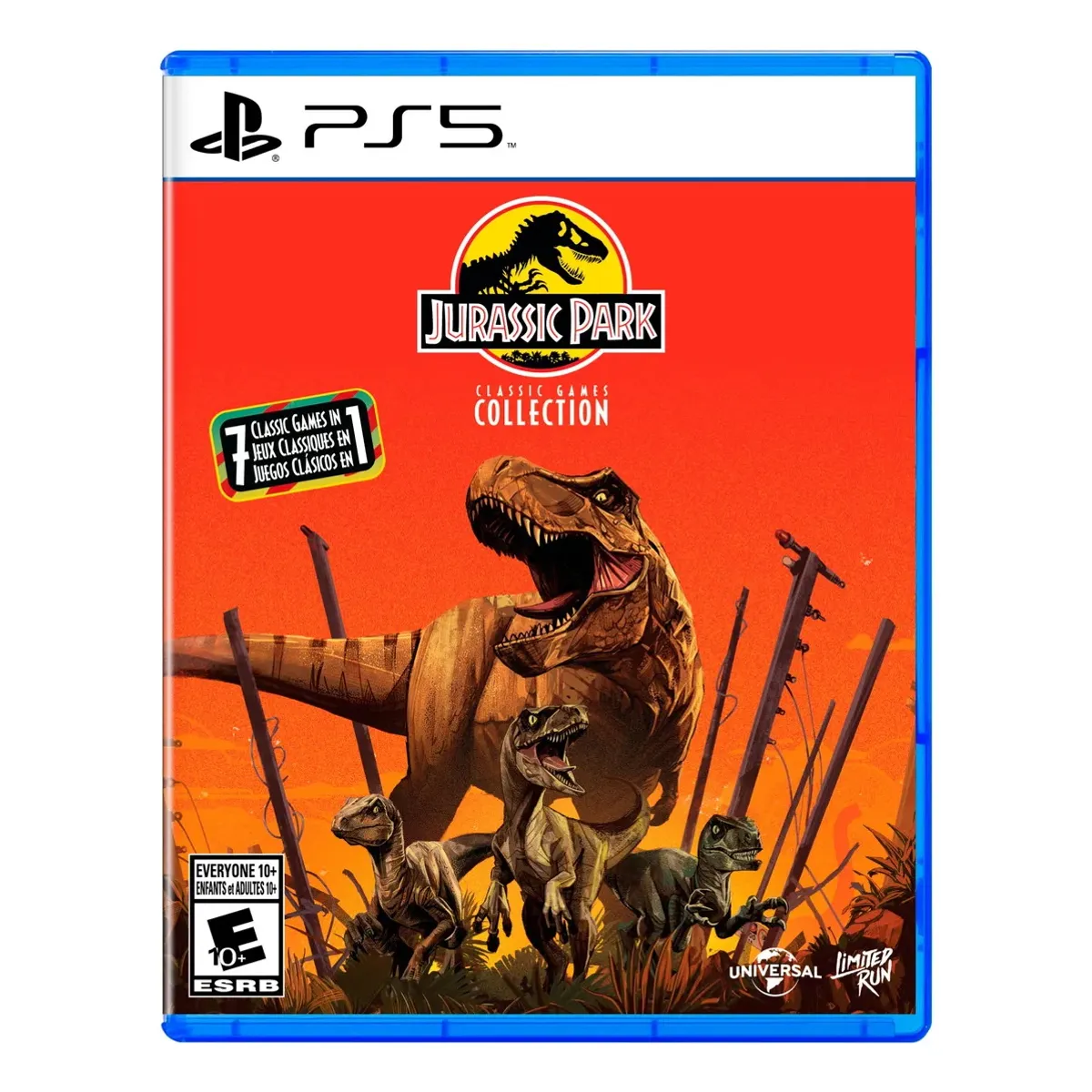 SONY - Jurassic Park Classic Games Collection - Ps5- Snipercl