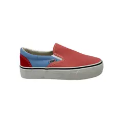 HERIEL - Zapatilla Rosa Multicolor Slip on.