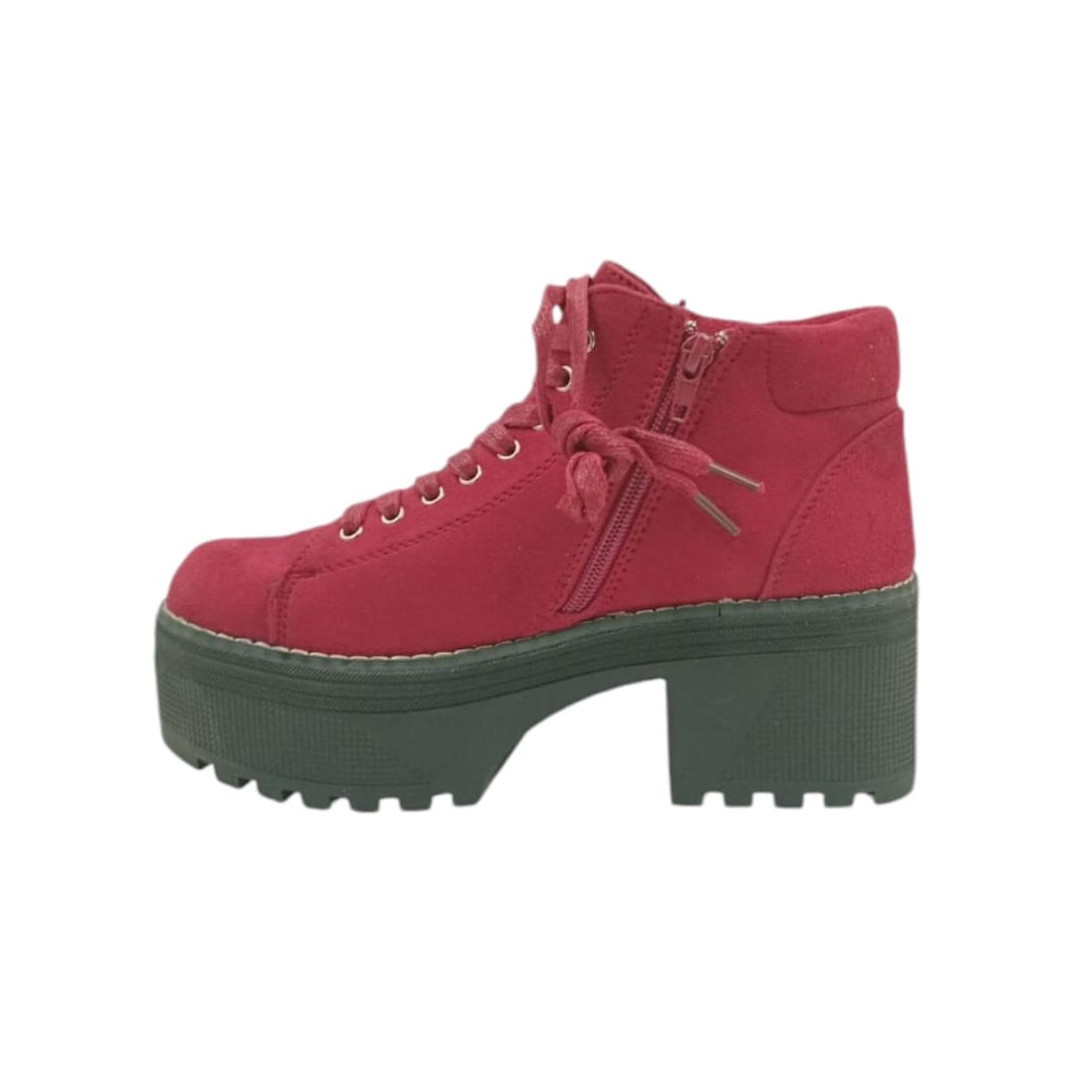 HERIEL - Botín Burdeos Plataforma Mujer