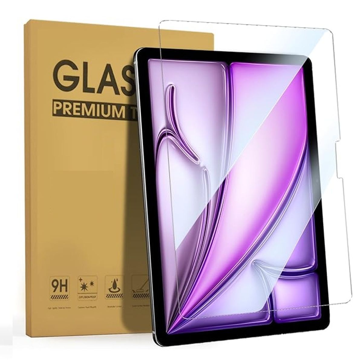 GENERICO - Lamina Vidrio Compatible Con iPad Air 11 M3  M2