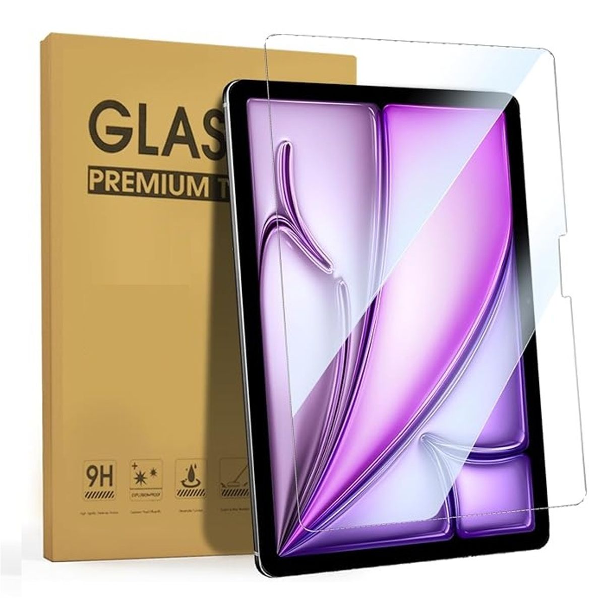 GENERICO - Lamina Vidrio Compatible Con iPad Air 11 M3  M2