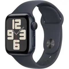 APPLE - Watch SE 2024 GPS 40mm Midnight Aluminio Sport Band ML