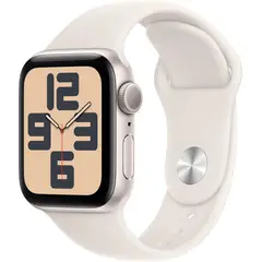 APPLE - Watch SE 2024 GPS 40mm Starlight Aluminio Sport Band SM
