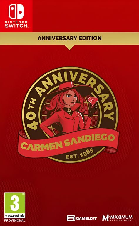 NINTENDO Carmen Sandiego 40th Anniversary Edition Switch- Sniper_cl