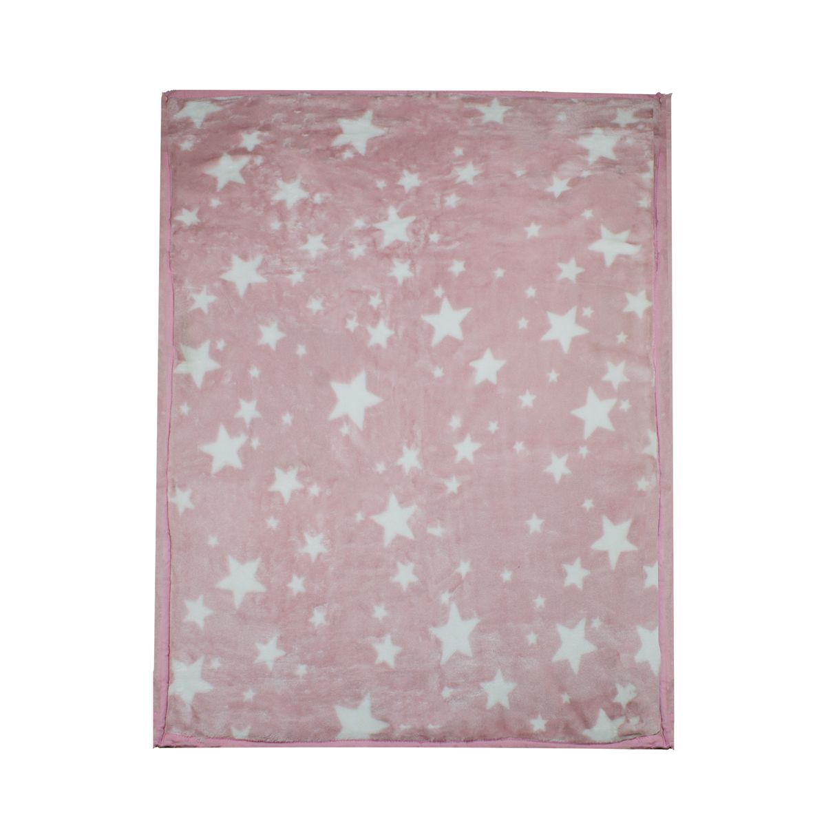 BEBESIT - Frazada Ultra Soft Estrella 110x140cm Rosado Bebesit
