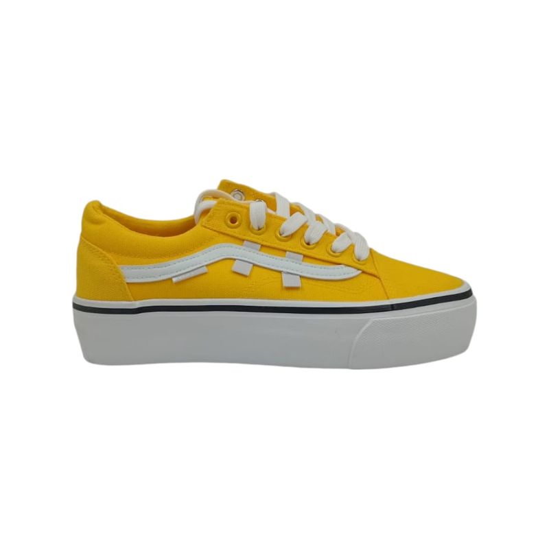 HERIEL - Zapatilla Amarilla Plataforma Mujer